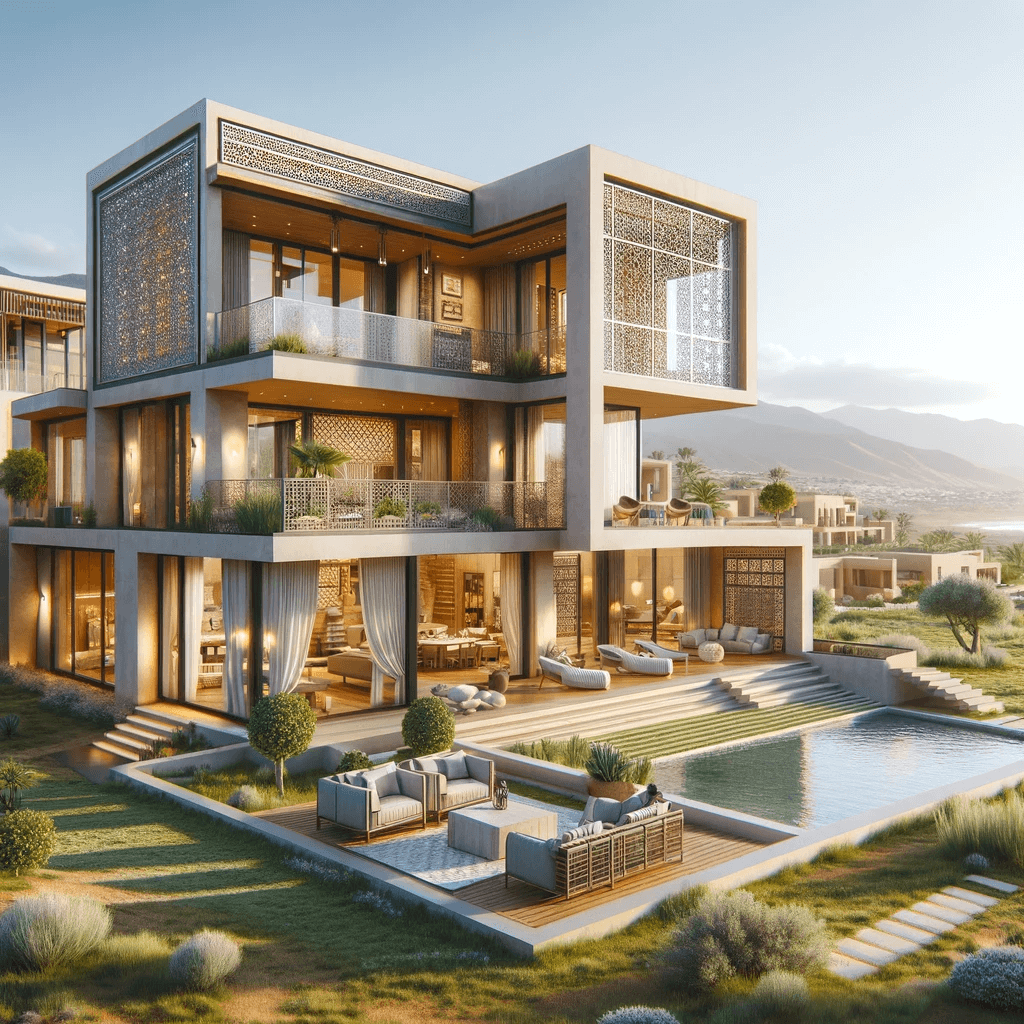 Construction Villa Clé en Main Maroc villa moderne et élégante au Maroc